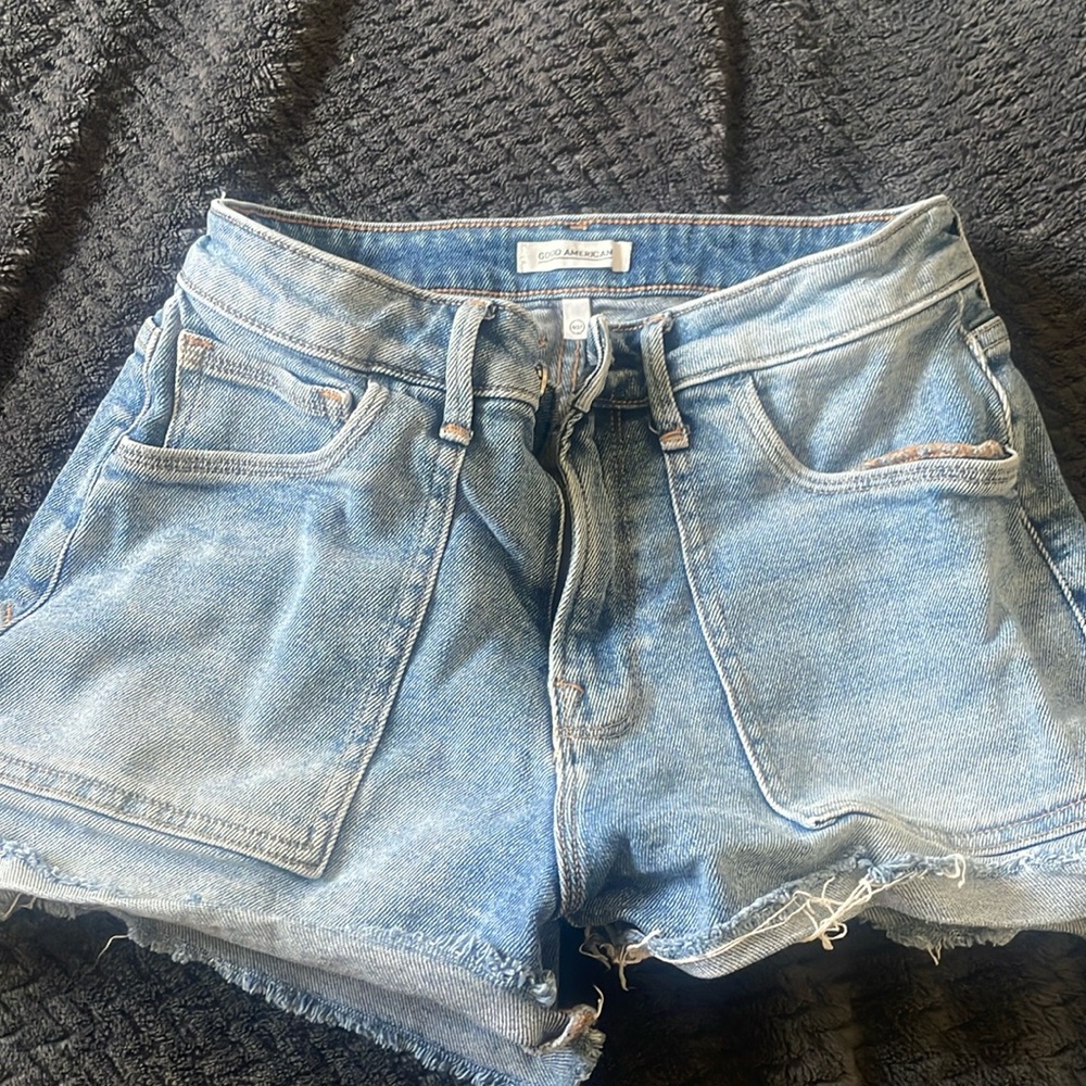 Good American Jean shorts